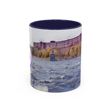 Load image into Gallery viewer, Merrimack River Ink Link Accent Coffee Mug, 11oz