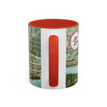 Load image into Gallery viewer, Ink Link Manchester 1876 Map Accent Coffee Mug, 11oz