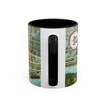 Load image into Gallery viewer, Ink Link Manchester 1876 Map Accent Coffee Mug, 11oz