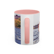 Load image into Gallery viewer, Merrimack River Ink Link Accent Coffee Mug, 11oz