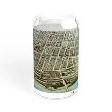 Load image into Gallery viewer, Ink Link Manchester 1876 Map Sipper Glass, 16oz