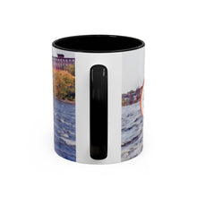 Load image into Gallery viewer, Merrimack River Ink Link Accent Coffee Mug, 11oz