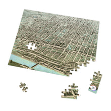 Load image into Gallery viewer, Ink Link Manchester 1876 Map Jigsaw Puzzle