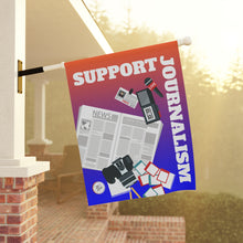 Load image into Gallery viewer, Ink Link Support Journalism Garden & House Banner
