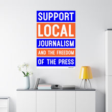Load image into Gallery viewer, Ink Link Support Local Journalism Matte Vertical Poster