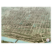 Load image into Gallery viewer, Ink Link Manchester 1876 Map Jigsaw Puzzle