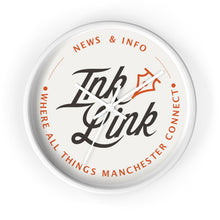Load image into Gallery viewer, Ink Link Manchester Wall Clock