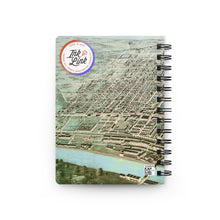 Load image into Gallery viewer, Ink Link Manchester 1876 Map Spiral Notebook