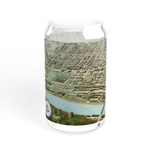 Load image into Gallery viewer, Ink Link Manchester 1876 Map Sipper Glass, 16oz