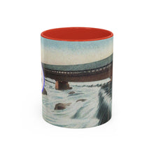 Load image into Gallery viewer, Amoskeag Falls Ink Link Accent Coffee Mug, 11oz