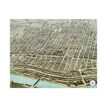 Load image into Gallery viewer, Ink Link Manchester 1876 Map Jigsaw Puzzle