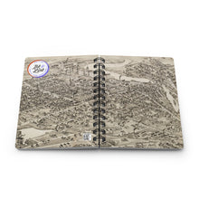 Load image into Gallery viewer, Ink Link Nashua 1883 Map Spiral Notebook