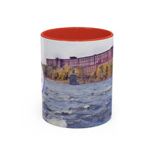 Load image into Gallery viewer, Merrimack River Ink Link Accent Coffee Mug, 11oz