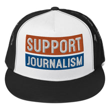 Load image into Gallery viewer, Ink Link Support Journalism Trucker Cap