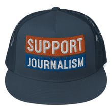 Load image into Gallery viewer, Ink Link Support Journalism Trucker Cap