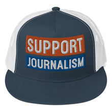 Load image into Gallery viewer, Ink Link Support Journalism Trucker Cap