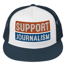 Load image into Gallery viewer, Ink Link Support Journalism Trucker Cap