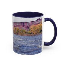 Load image into Gallery viewer, Merrimack River Ink Link Accent Coffee Mug, 11oz