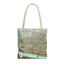 Load image into Gallery viewer, Ink Link Manchester 1876 Map Durable Tote Bag