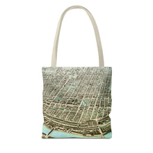 Load image into Gallery viewer, Ink Link Manchester 1876 Map Durable Tote Bag
