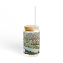 Load image into Gallery viewer, Ink Link Manchester 1876 Map Sipper Glass, 16oz