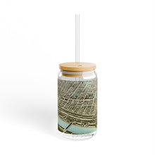 Load image into Gallery viewer, Ink Link Manchester 1876 Map Sipper Glass, 16oz