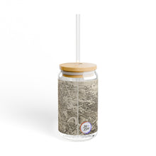 Load image into Gallery viewer, Ink Link Nashua 1883 Map Sipper Glass, 16oz