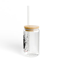 Load image into Gallery viewer, Ink Link 10th Anniversary Throwback Sipper Glass, 16oz