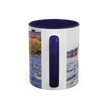 Load image into Gallery viewer, Merrimack River Ink Link Accent Coffee Mug, 11oz