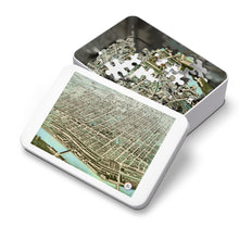 Load image into Gallery viewer, Ink Link Manchester 1876 Map Jigsaw Puzzle