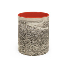 Load image into Gallery viewer, Ink Link Nashua 1883 Map Accent Coffee Mug, 11oz