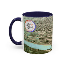 Load image into Gallery viewer, Ink Link Manchester 1876 Map Accent Coffee Mug, 11oz
