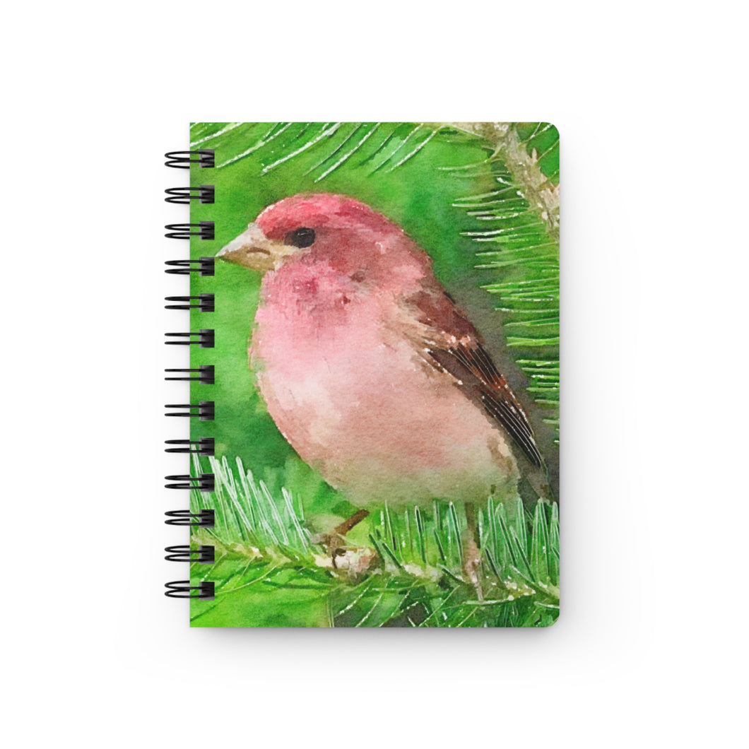 Ink Link NH State Bird Spiral Notebook