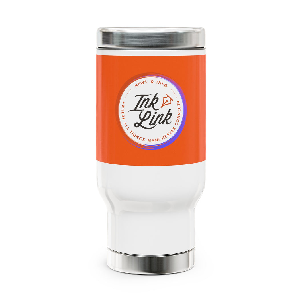 Ink Link Manchester Stainless Steel Travel Mug with Handle