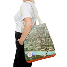 Load image into Gallery viewer, Ink Link Manchester 1876 Map Durable Tote Bag
