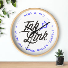 Load image into Gallery viewer, Nashua Ink Link Wall Clock
