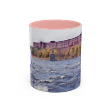 Load image into Gallery viewer, Merrimack River Ink Link Accent Coffee Mug, 11oz
