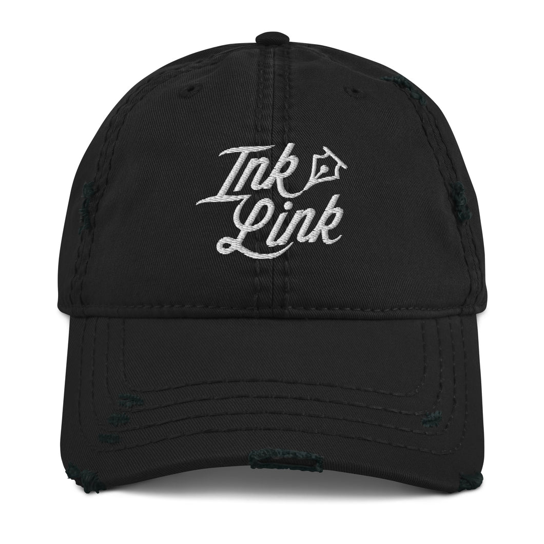 Ink Link Distressed Cap