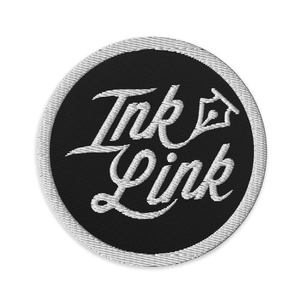 Ink Link Black and White Patch