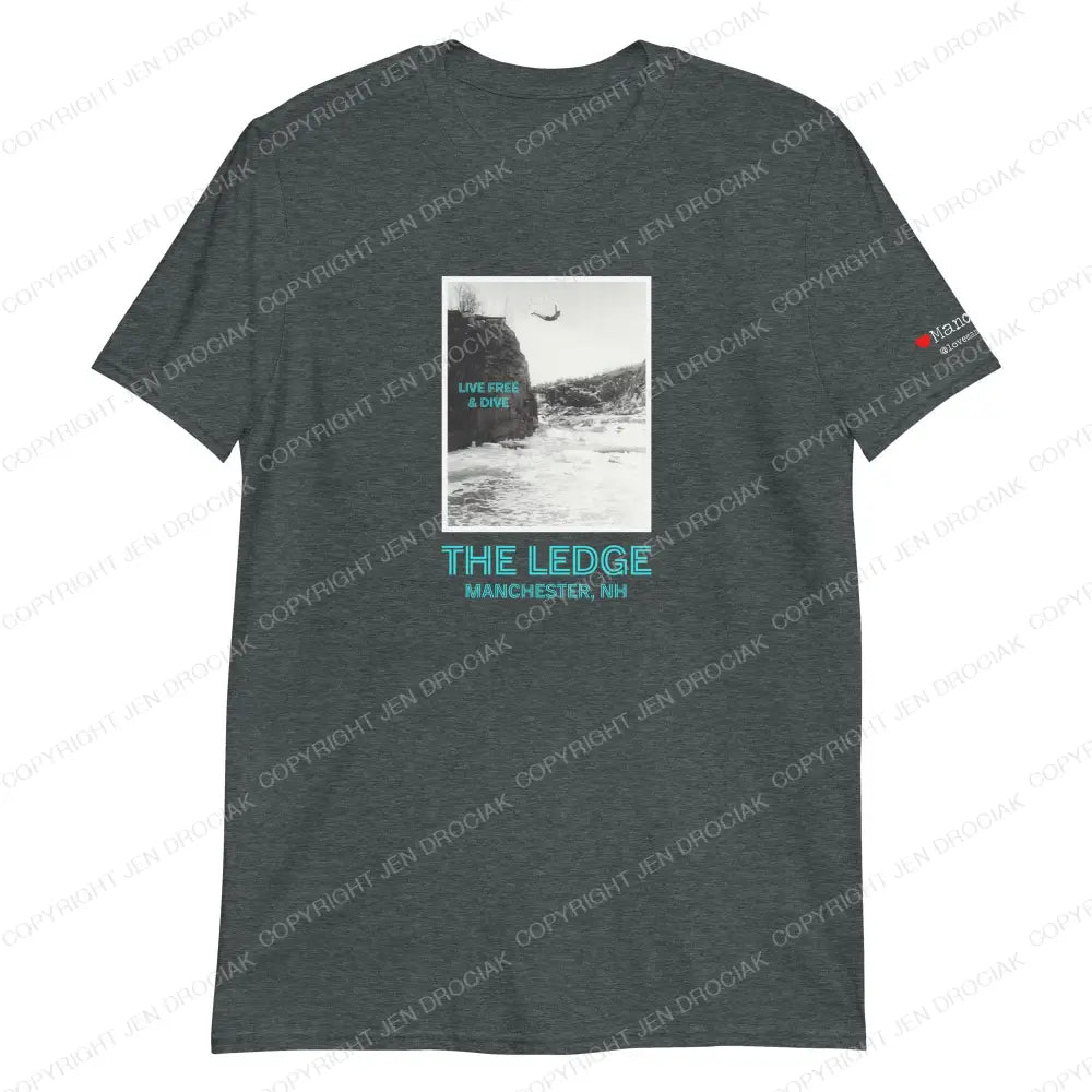 The Ledge Unisex Soft Tshirt