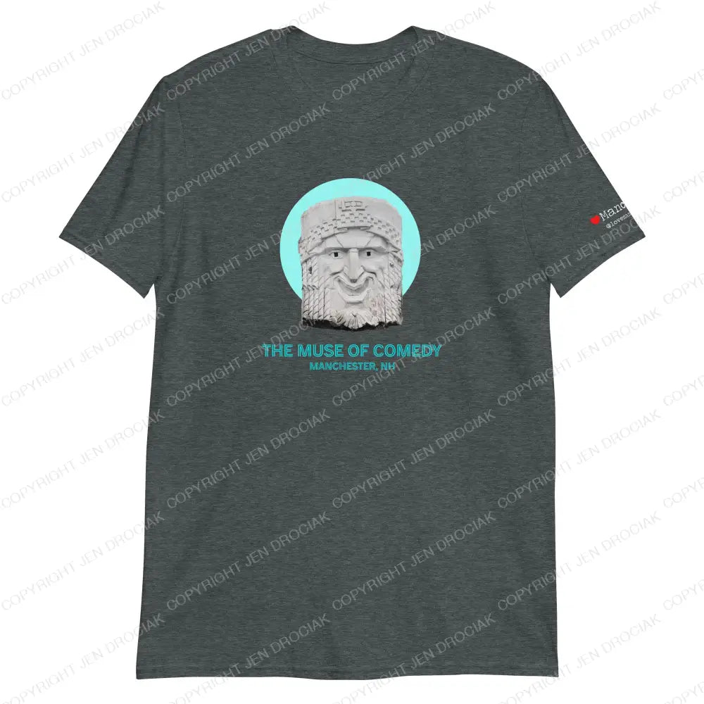 The Muse of Comedy Unisex Soft Tshirt