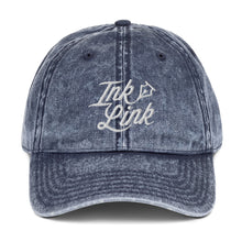 Load image into Gallery viewer, Ink Link Vintage Cotton Twill Cap
