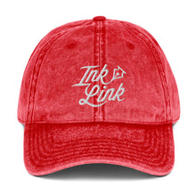 Load image into Gallery viewer, Ink Link Vintage Cotton Twill Cap
